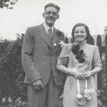 Edna Jones on her wedding day.