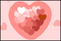 Pink hearts
