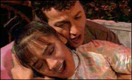 Lovers Kim and Chris