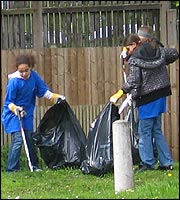 Litter picking