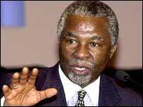 Thabo Mbeki, presidente sul-africano