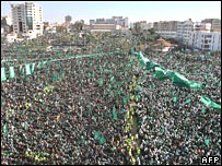 Cuộc tuần hành diễn ra giữa lúc quan hệ của Hamas và Fatah đang rất căng thẳng