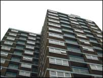 The high rise flats of Henbury