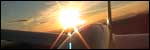 Glider in the sky