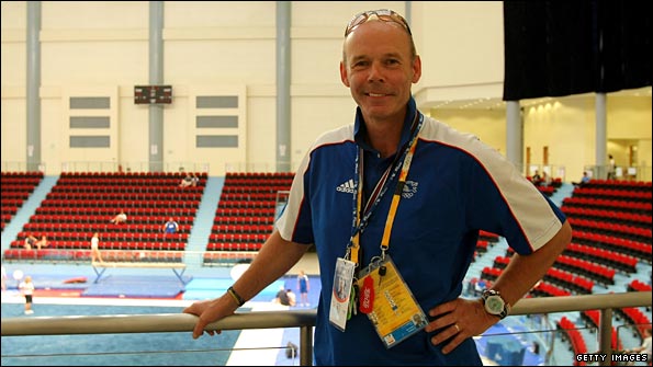 BOA elite performance director Clive Woodward at the Beijing Olympics
