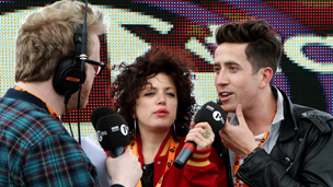 Huw Stephens, Annie Mac and Grimmy