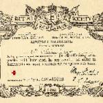 British Red Cross Anti-Gas Training Certificate