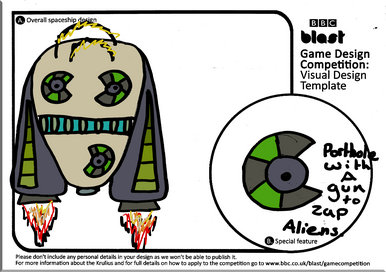 Spaceship-Visual Design