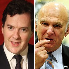George Osborne, Vince Cable