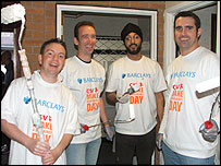Barclays volunteers