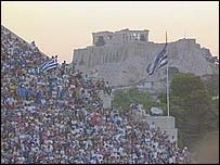 Gregos em Atenas