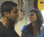 Stantonbury Campus students rehearse