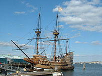Replica Mayflower Ship
