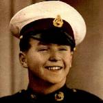 Jack Pidgeon (the author) at 17 years old