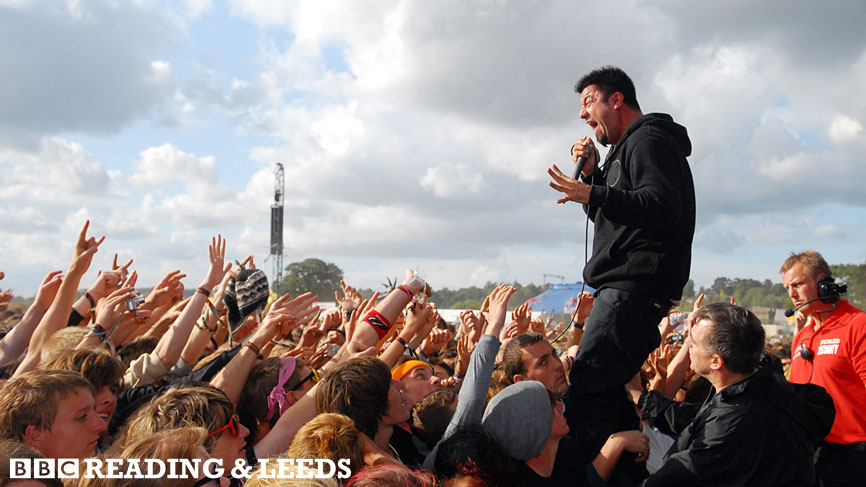 Deftones on the main stage