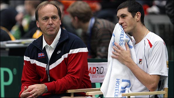 John Lloyd with Jamie Ward