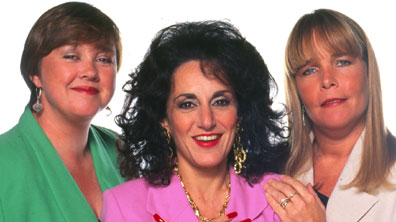 Sharon, Dorien and Tracey