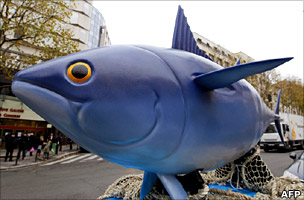 Tuna protest