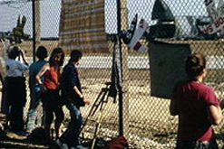 Peace protesters at Greenham Common