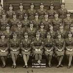 W/218630 Irene Goldsmith, Pte. and other new recruits in Guildford Training Centre. Prior to being assigned to War Office work.