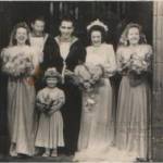 Violet and Alec's happy day. Bill was the best man and all the wedding party attended Violet and Alec's 50th Wedding Anniversary.