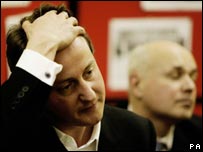 David Cameron and Iain Duncan Smith