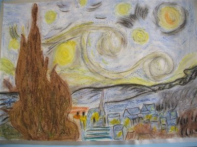 Ahmad's starry night