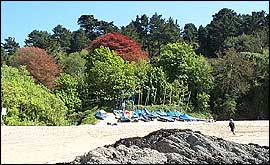 East Portlemouth in the Salcombe Estuary