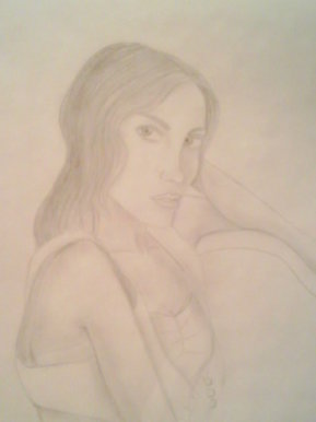 Girl in the magazine