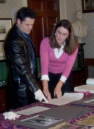 Cat Whiteaway and Donny Osmond