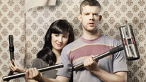 Sarah Solemani and Russell Tovey star as Becky and Steve