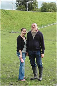 Jan Duff and Iain Black at Grayrigg