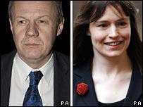 Damian Green and Ruth Turner