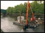 Dredger in east London