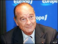 Presidenti francez Jacques Chirac
