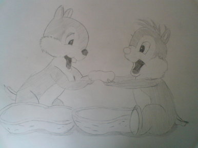 Chip n Dale Sketch