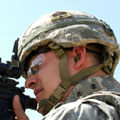 Soldier serving in Iraq