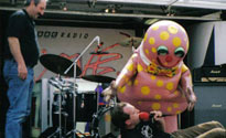 Mr Blobby and Neale James