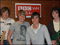Out of the Ashes - in the BBC WM studios 