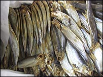 Fish, available in the store