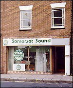 BBC Somerset Sound on Paul Street in Taunton