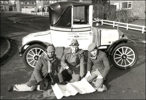 John Florance, Alan North and Tony Wadsworth.
