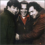 Sunny, Dharmendra and Bobby Deol in Apne