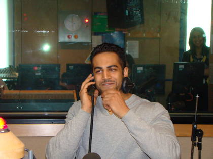Upen Patel in deep thought