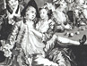 William Hogarth's engraving 'A Rake's Progress, Plate 3', 1735