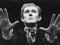 Alan performing in Usher by David Campton