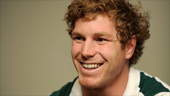 A smiling David Pocock