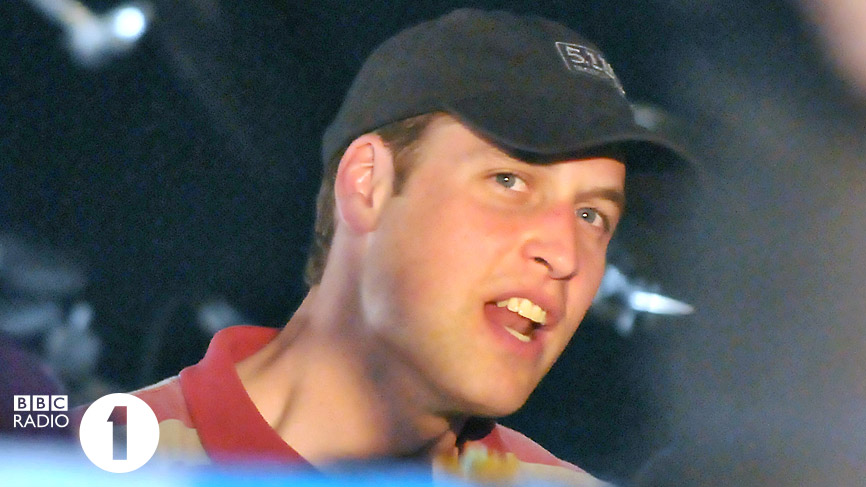 HRH Prince William enjoys Big Weekend.