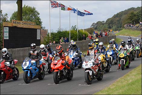 On the starting grid