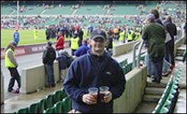 A slightly blurred John